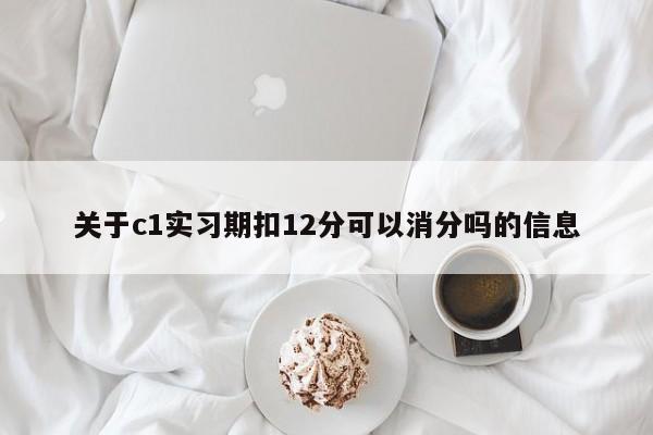 关于c1实习期扣12分可以消分吗的信息